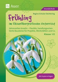 Produktbild: Fr&uuml;hling im f&auml;cher&uuml;bergreifenden Unterricht 1-2
