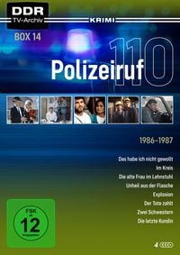 Bild vom Artikel Polizeiruf 110 - Box 14  - mit Sammelrücken (DDR TV-Archiv)  [4 DVDs] vom Autor Marijam Agischewa