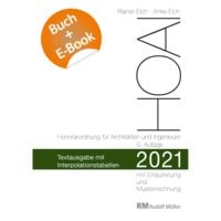 Produktbild: HOAI 2021 &ndash; Textausgabe mit Interpolationstabellen - mit E-Book (PDF)