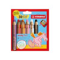 Produktbild: STABILO Aquarellbuntstift woody 3 in 1
