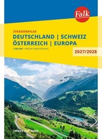 Produktbild: Falk Stra&szlig;enatlas 2027/2028 Deutschland, Schweiz, &Ouml;sterreich 1:300.000