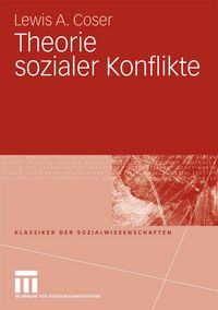 Produktbild: Theorie sozialer Konflikte