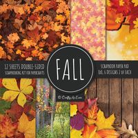 Produktbild: Fall Scrapbook Paper Pad 8x8 Scrapbooking Kit for Papercrafts, Cardmaking, Printmaking, DIY Crafts, Nature Themed, Designs, Borders, Backgrounds, Patterns