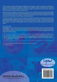 Produktbild: Management and Welfare of Farm Animals