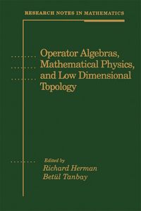 Produktbild: Operator Algebras, Mathematical Physics, and Low Dimensional Topology