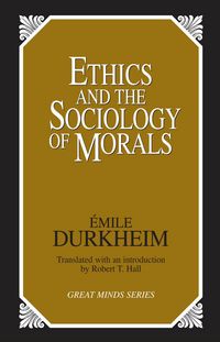 Produktbild: Ethics and the Sociology of Morals