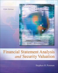 Produktbild: Financial Statement Analysis and Security Valuation ISE