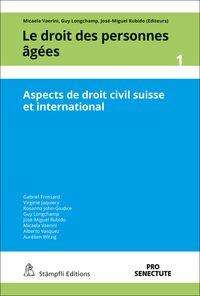 Produktbild: Aspects de droit civil suisse et international