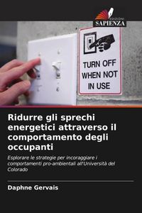 Produktbild: Ridurre gli sprechi energetici attraverso il comportamento degli occupanti