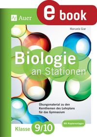 Produktbild: Biologie an Stationen 9-10 Gymnasium
