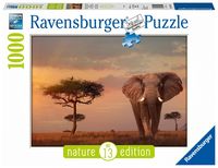 Bild vom Artikel Puzzle Ravensburger Elefant in Masai Mara National Park Nature Edition 1000 Teile vom Autor 