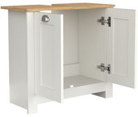 Produktbild: Holz Badm&ouml;bel Badunterschrank Schrank Balusa M