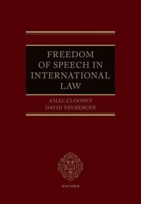 Produktbild: Freedom of Speech in International Law