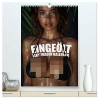 Produktbild: Einge&ouml;lt - Sexy Frauen Kalender (hochwertiger Premium Wandkalender 2027 DIN A2 hoch), Kunstdruck in Hochglanz