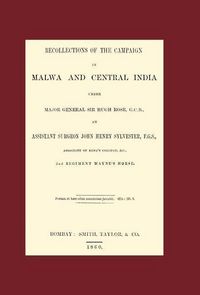 Produktbild: Recollections of the Campaign in Malwa and Central India Under Major General Sir Hugh Rose G.C.B.