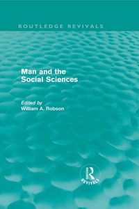 Produktbild: Man and the Social Sciences (Routledge Revivals)