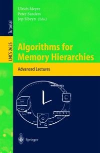 Produktbild: Algorithms for Memory Hierarchies