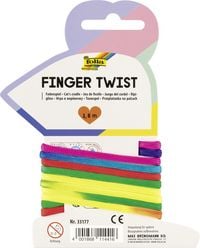 Produktbild: Folia Finger Twist, Fadenspiel 160cm, regenbogen