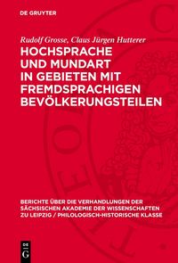 Produktbild: Hochsprache und Mundart in Gebieten mit fremdsprachigen Bev&ouml;lkerungsteilen