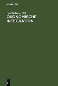 Produktbild: &Ouml;konomische Integration