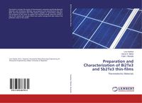Produktbild: Preparation and Characterization of Bi2Te3 and Sb2Te3 thin-films