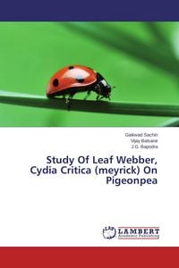 Produktbild: Study Of Leaf Webber, Cydia Critica (meyrick) On Pigeonpea