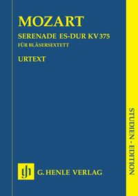 Produktbild: Wolfgang Amadeus Mozart - Serenade Es-dur KV 375 f&uuml;r je 2 Klarinetten, H&ouml;rner und Fagotte