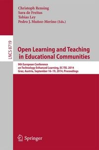 Produktbild: Open Learning and Teaching in Educational Communities