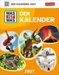 Produktbild: WAS IST WAS Der Kalender Tagesabrei&szlig;kalender 2027