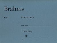 Produktbild: Johannes Brahms - Werke f&uuml;r Orgel