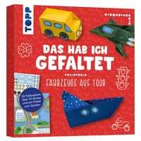 Produktbild: Das hab ich gefaltet Mini-Papierset - Fahrzeuge auf Tour