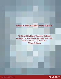 Produktbild: Critical Thinking: Tools for Taking Charge of Your Learning and Your Life