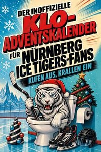 Produktbild: Der inoffizielle Klo-Adventskalender f&uuml;r N&uuml;rnberg Ice Tigers-Fans