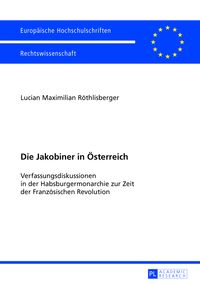 Produktbild: Die Jakobiner in Oesterreich