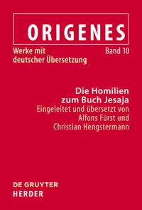 Produktbild: Die Homilien zum Buch Jesaja