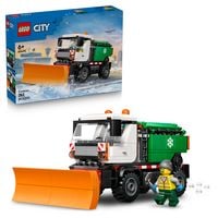 Produktbild: LEGO City 60490 Schneepflug, Spielzeug LKW mit Minifigur am Steuer
