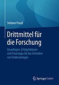 Produktbild: Drittmittel f&uuml;r die Forschung