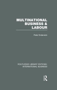 Produktbild: Multinational Business and Labour (RLE International Business)