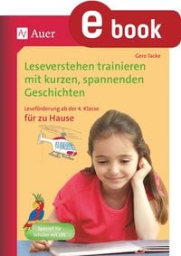 Produktbild: Leseverstehen trainieren, ab Klasse 4, zu Hause