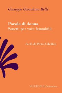 Produktbild: Parola di donna. Sonetti per voce femminile
