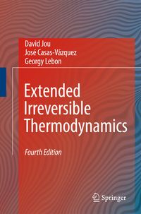 Produktbild: Extended Irreversible Thermodynamics