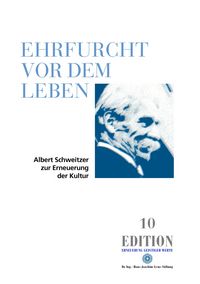 Produktbild: Ehrfurcht vor dem Leben