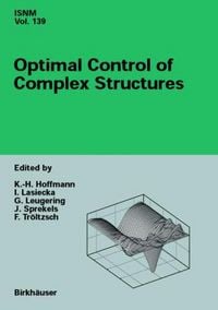 Produktbild: Optimal Control of Complex Structures