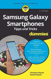 Bild vom Artikel Samsung Galaxy Smartphones Tipps und Tricks für Dummies vom Autor Christine Peyton
