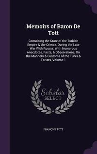Produktbild: Memoirs of Baron De Tott