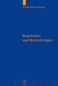 Produktbild: Begr&uuml;nden und Rechtfertigen
