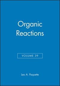 Produktbild: Organic Reactions, Volume 39
