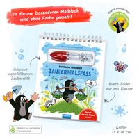'Trötsch Der kleine Maulwurf Zaubermalspaß mit Wasserstift Malblock