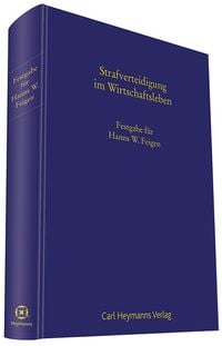 Produktbild: Strafverteidigung im Wirtschaftsleben