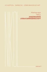 Produktbild: Angewandte Literaturwissenschaft